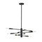Z-Lite Ascension 10 Light Chandelier, Matte Black 737-10MB - alternate 4